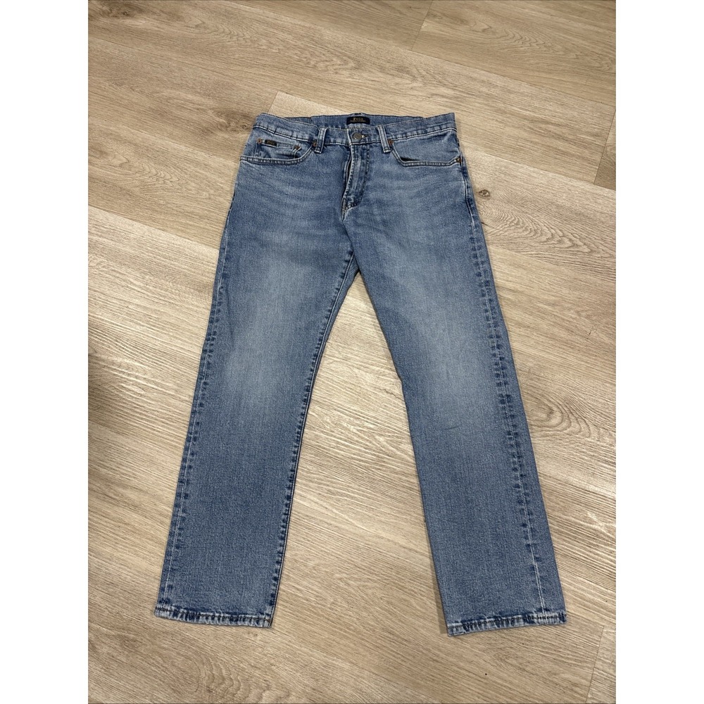 Polo Ralph Lauren Hampton Relaxed Straight Jeans Mens 30x30(30x28) Medium Wash